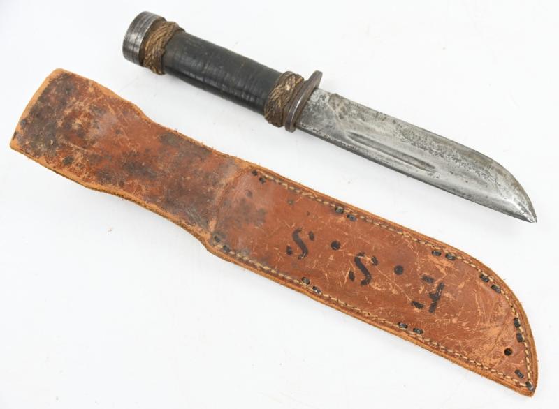 USN WW2 U.S. WWII Cattaraugus 225Q Fighting Knife