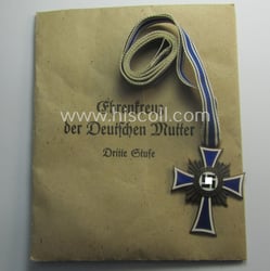 'Ehrenkreuz der deutschen Mutter - dritte Stufe' (or:...