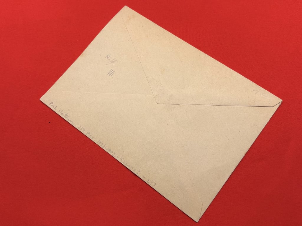 WWII GERMAN KARL DONITZ, ERICH HARTMANN, TRAUDL JUNGE SIGNED 1941 GERMAN COVER, WITH HITLER STAMPS AND DATED 20/4/1941. ADDITIONAL PHOTOS