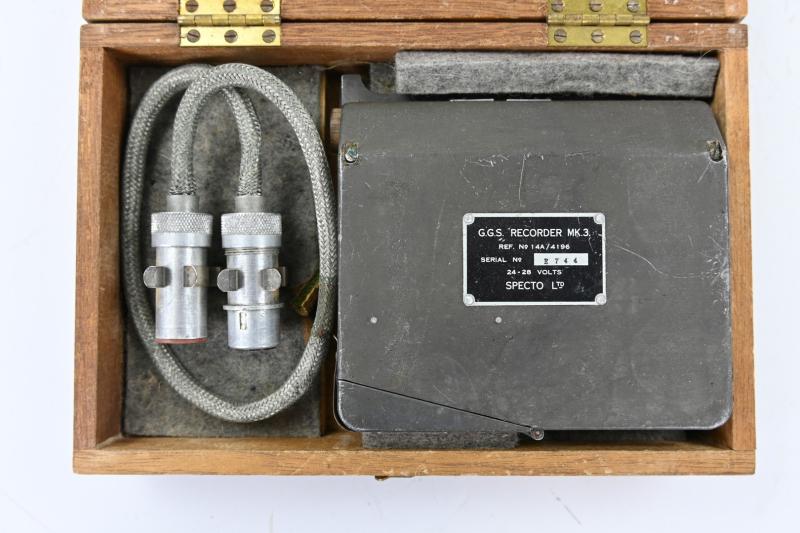 British WW2 G.G.S. MK3 Recorder in Case