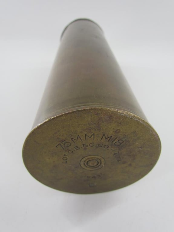 Converted 75mm M18 Shell....Trench Art