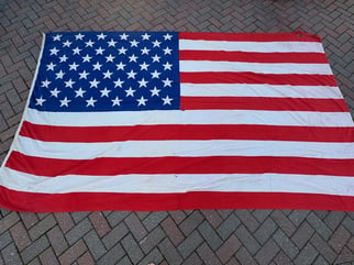 AUTHENTIC ORIGINAL JFK ELECTION PRINTED CAMPAIGN JFK 50-STAR...