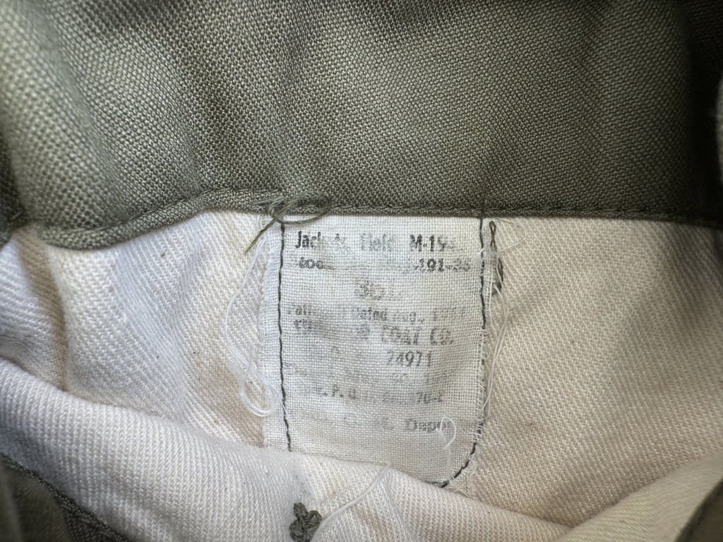 U.S. WWII Army M-1943 Field Jacket – 101st Airborne Attributed