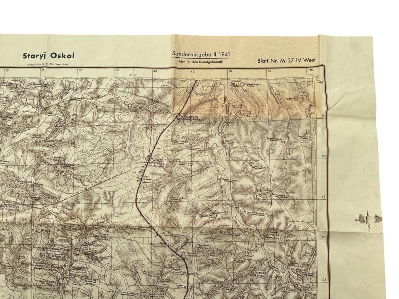 Deutsche Heereskarte Sonderausgabe M37 'Stary Oskol'