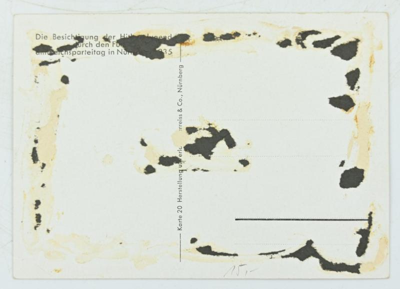 German Third Reich Postcard 'Reichsparteitag 1935'