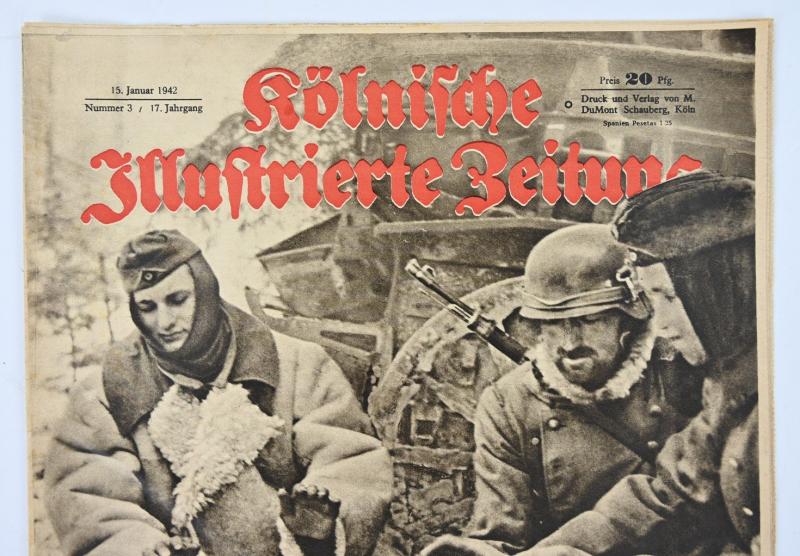 German Magazine kölnische illustrierte zeitung January 1942