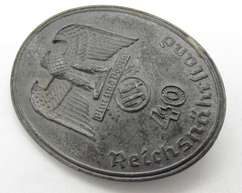 "Reichsnährstand" Honor Badge for 40 Years of Loyal Service