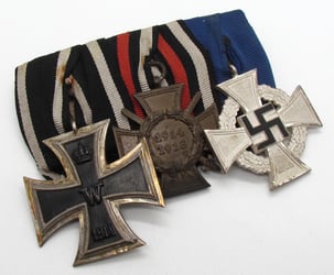 Three pieced Medal Bar (Third Reich-period-related)
