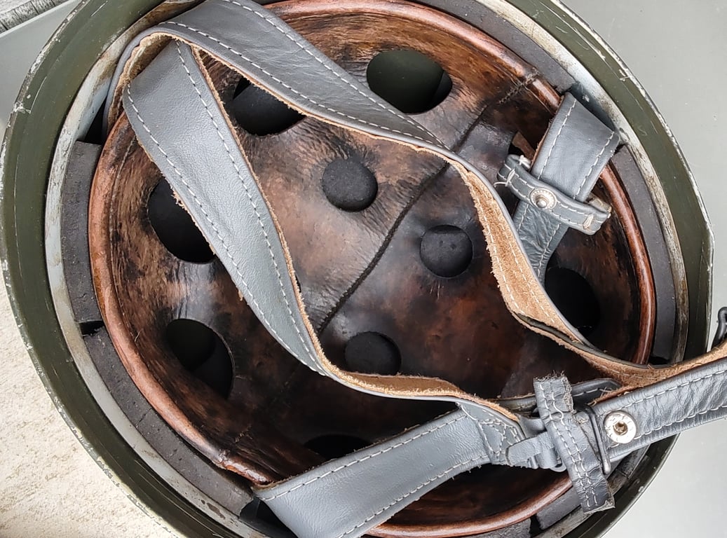 Re-enactment Fallschirmjäger M38 helmet