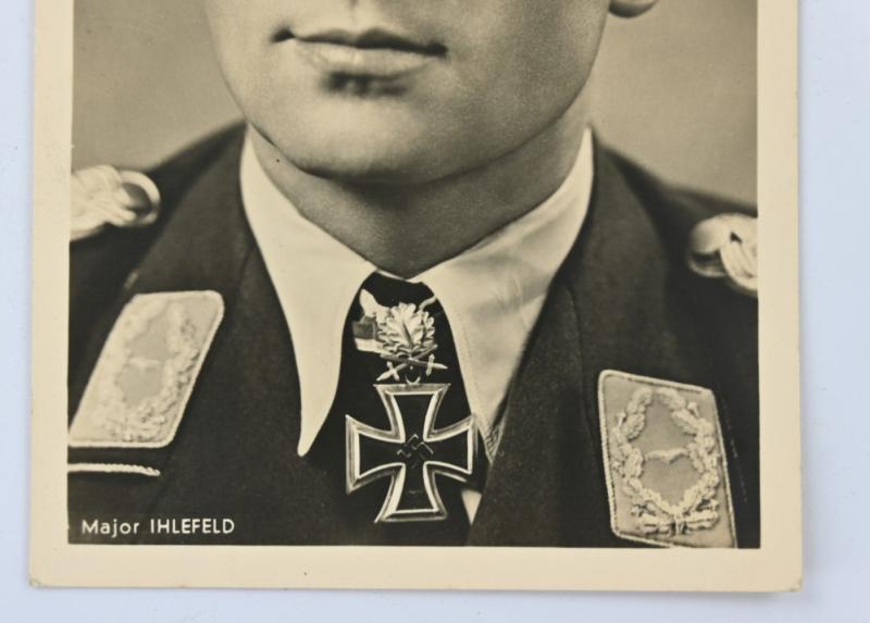 German LW Portrait Picture ''Major Ihlefeld'.