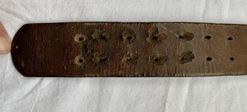 WH (Heer) Leather Combat Belt