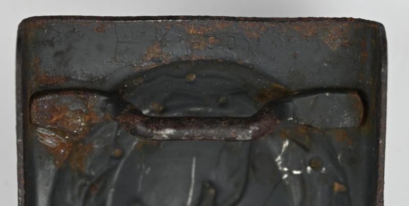 German LW Beltbuckle with Tab 'Schmöle & Comp'