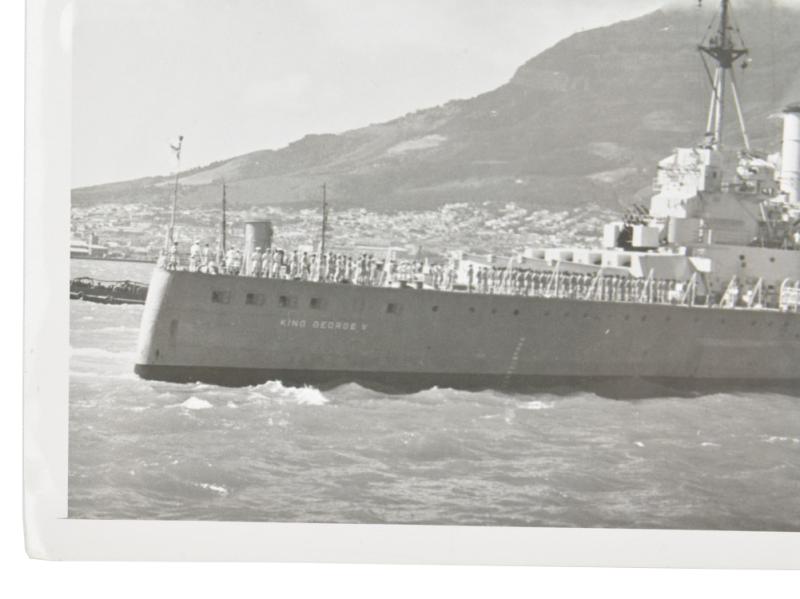 British WW2 Picture Battleship 'King George V'