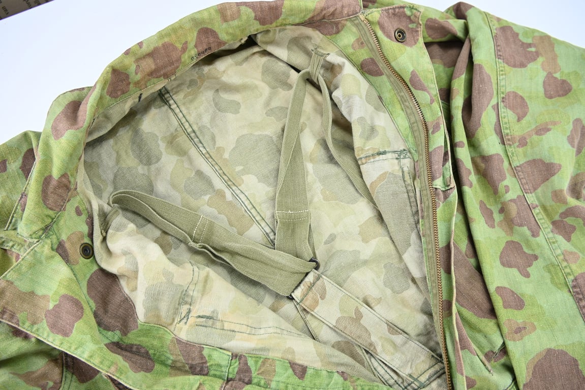 US WW2 HBT 'Frogskin' Camouflage Coverall