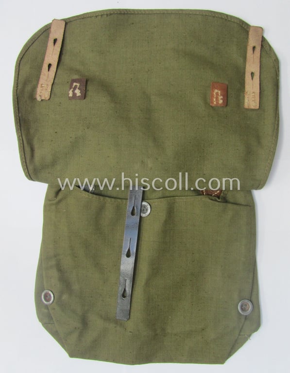 Mid- (ie. later-) war-period 'M31'-type, WH (Heeres ie. Waffen-SS etc.) 'Brotbeutel' (being a non-marked example that comes in a simply never used- ie. 'virtually mint- ie. unissued' condition)