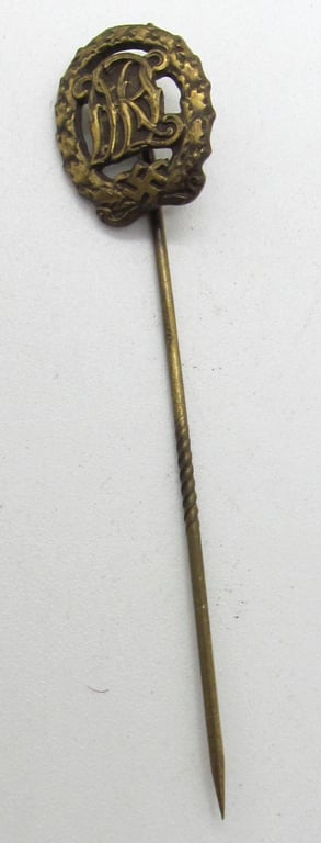 DRL in Bronze miniature sports badge (Wernstein Jena)