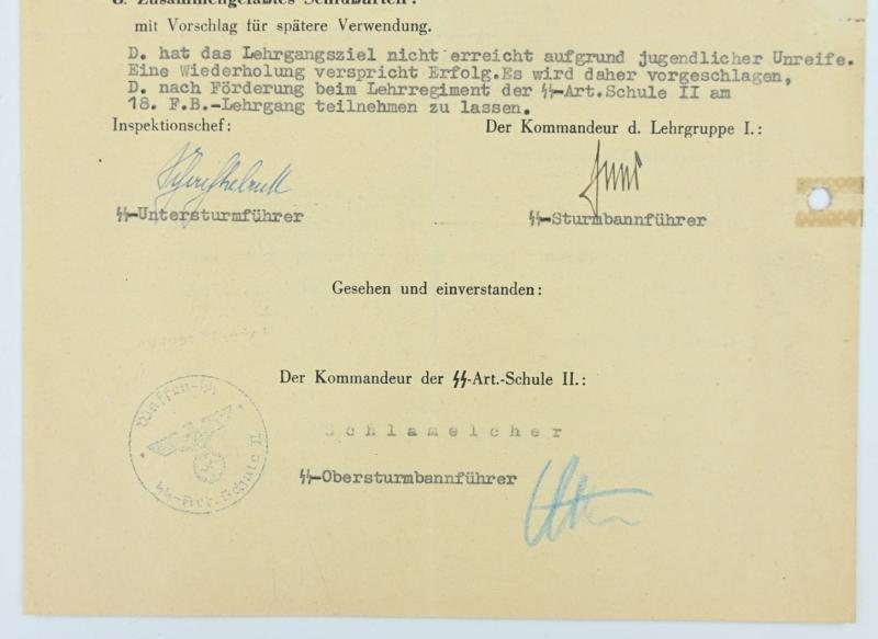 German Waffen-SS Personal Research File 'SS-Sturmmann Alfred Dreilich'