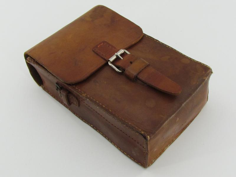 Wehrmacht Brown Leather Pouch