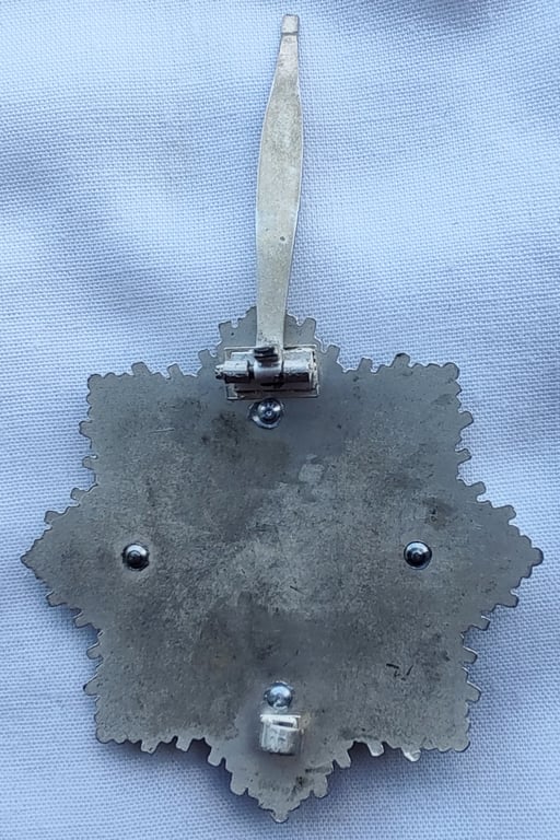 Fine quality Reproduction version of the German Cross in Silver