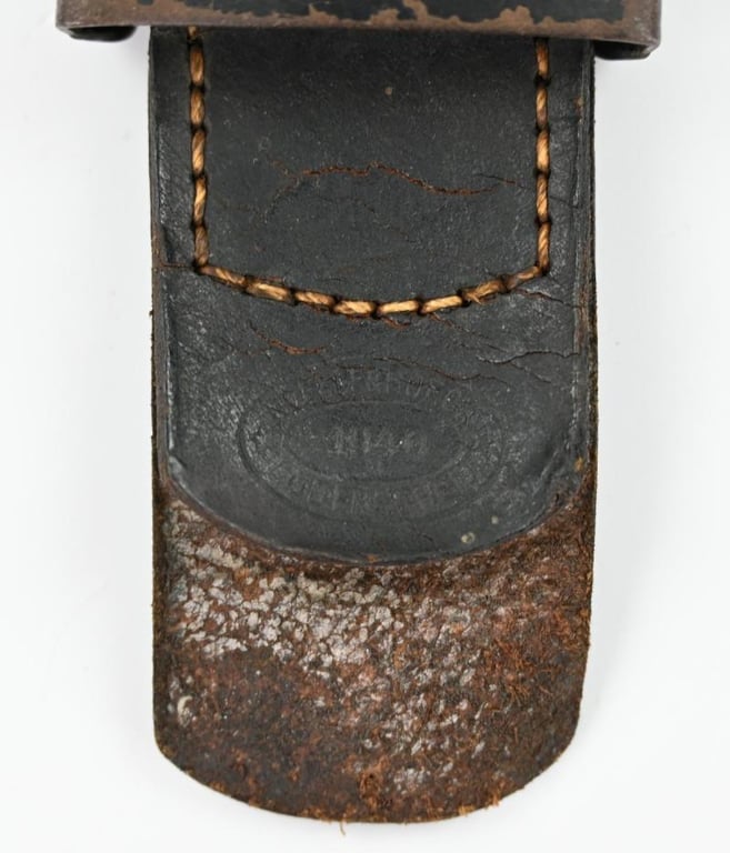 German LW Beltbuckle with Tab 'N&H 40'