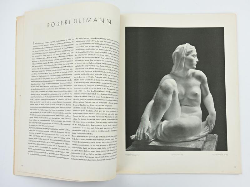 German Third Reich Magazine 'die Kunst im Dritten Reich' 1943