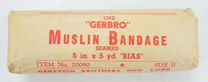 US WW2 Gebro Muslin First Aid Bandage