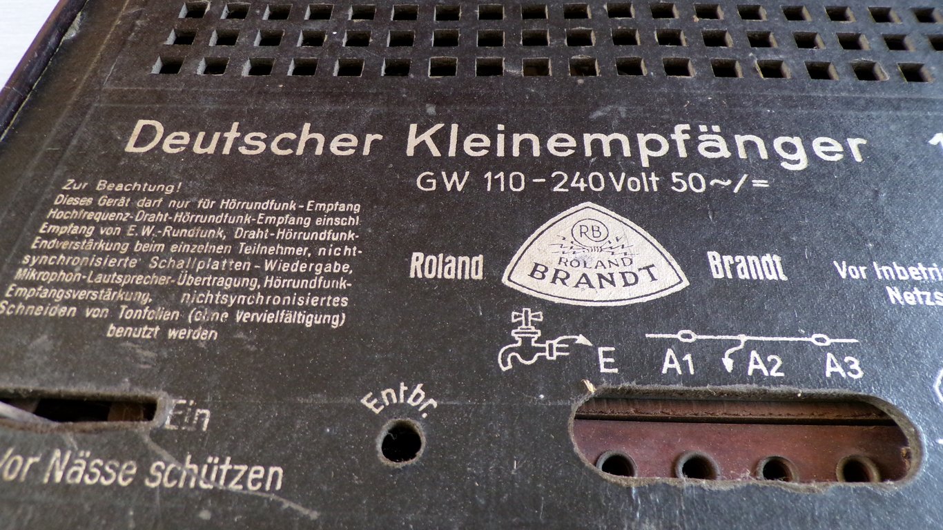 DKE38 Radio "Goebbels-Schnauze"