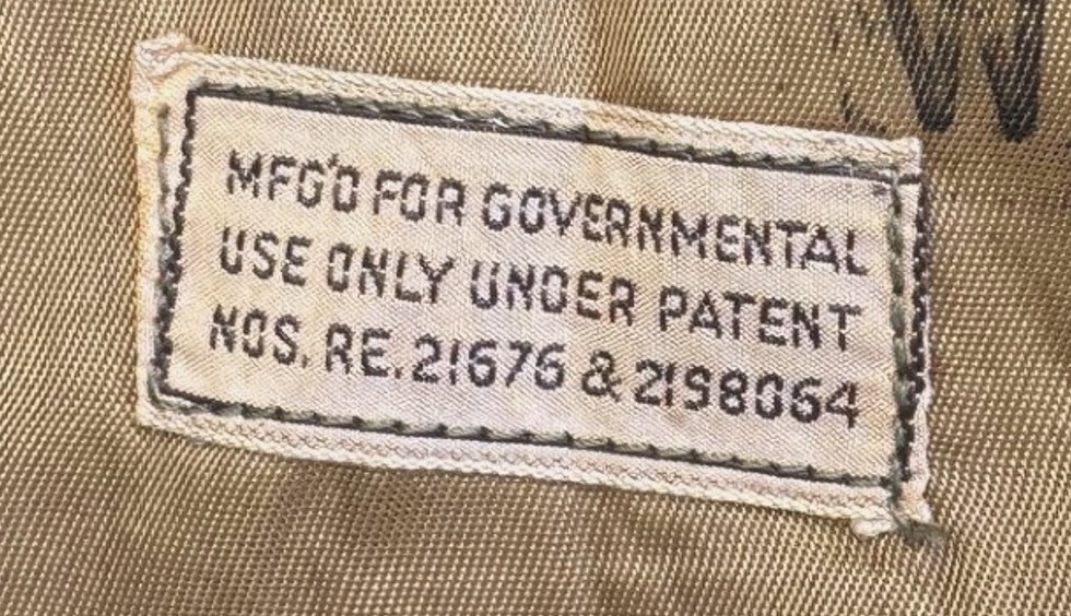 U.S. WWII Army Officer’s OD7 field overcoat / raincoat dated 1944