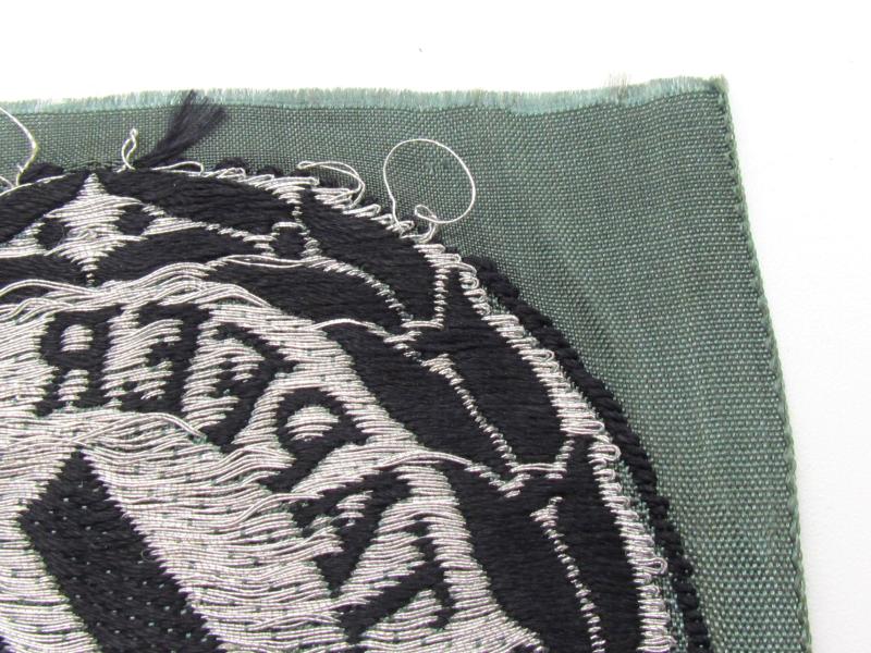 BeVo-woven 'Schuma' Officers Arm + Cap-Badge