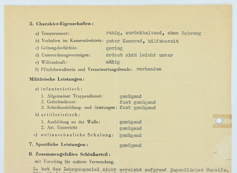 German Waffen-SS Personal Research File 'SS-Sturmmann Alfred Dreilich'