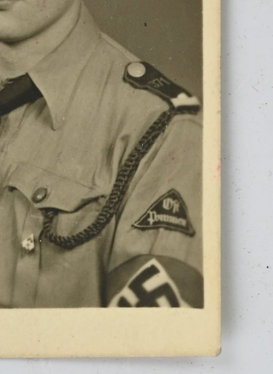 German Hitler Youth Portrait Picture