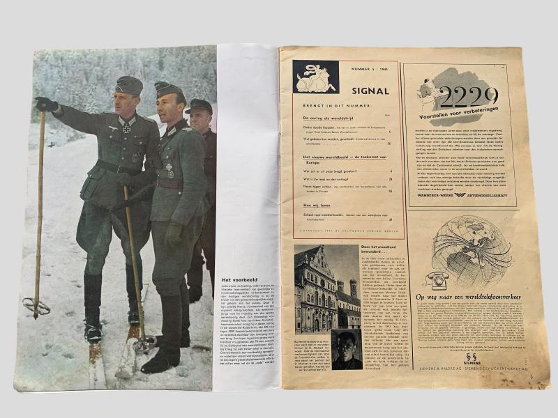 German WWII Magazine 'Signal' 1945 Nr. 5