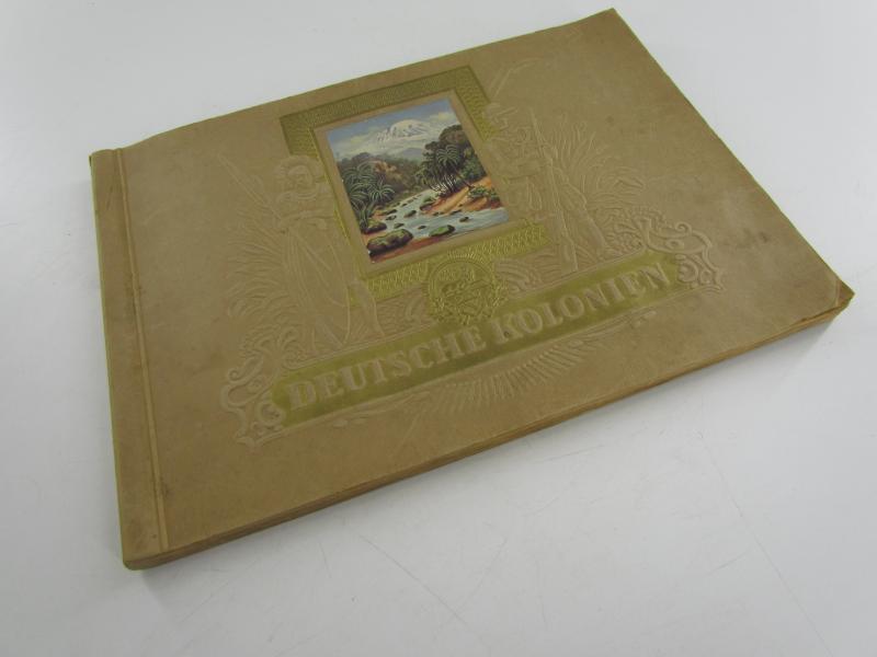 Deutsche Kolonien” Album of stickers 1936