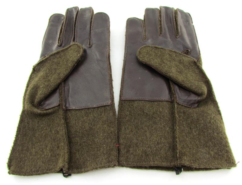 US WWII Wool/Leather winter gloves