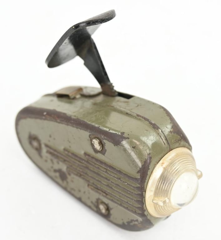 Dutch WW2 Iconic Flashlight 'Knijpcat' type 7424