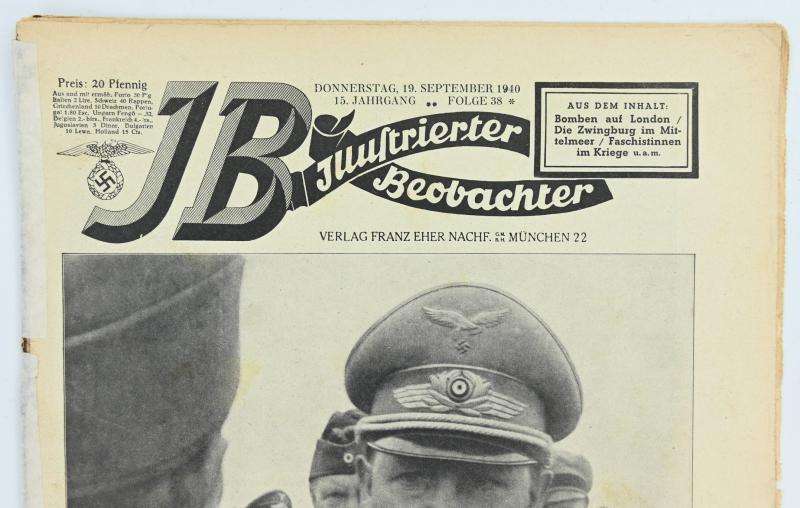 German Third Reich Magazin Illustrierte Beobachter 19 September 1940