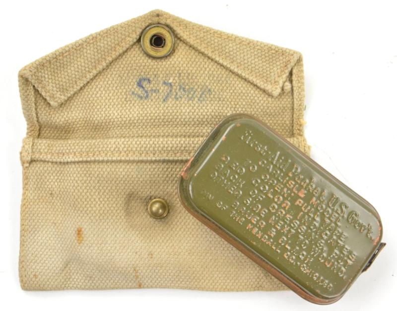 US WW2 First Aid Kit with Pouch British Made