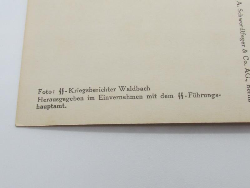 Postcard : Unsere Waffen-SS