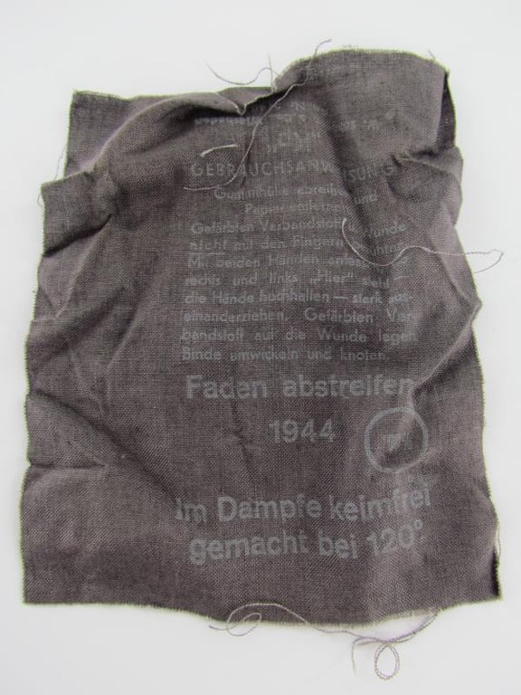 Wehrmacht First Aid wound Bandage