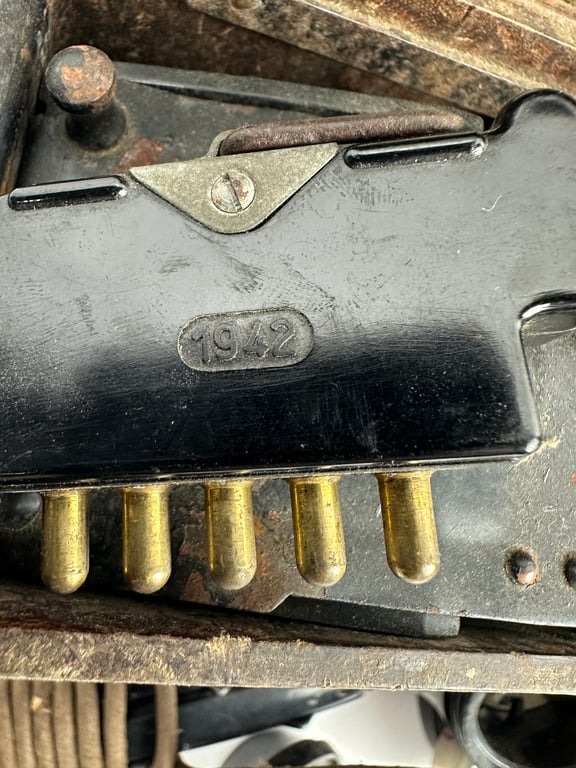 Nice original German WW2 FF33 Field Telephone (Feldfernsprecher 33) 1942