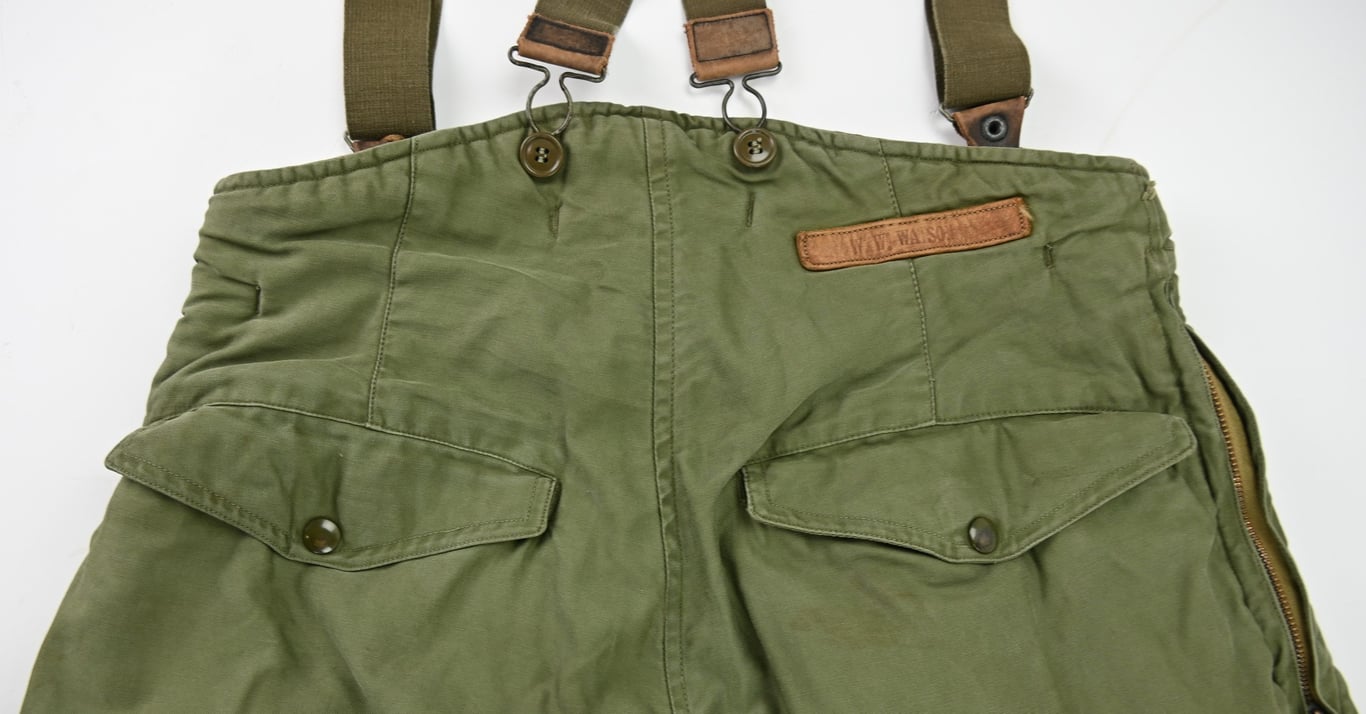 USAAF WW2 Named Type A-11 Flying Trousers & Braces