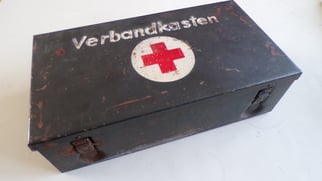 Luftwaffe-Blue 'Verbandkasten' First Aid Kit