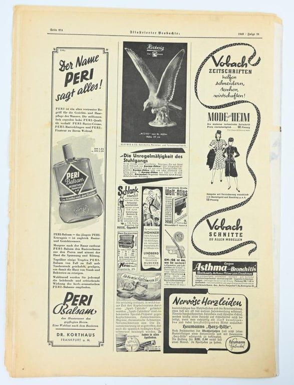 German Third Reich Magazin Illustrierte Beobachter 19 September 1940