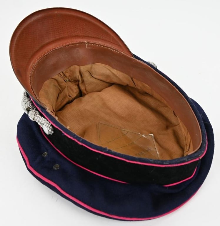 German Fire Police Officer Visor Cap