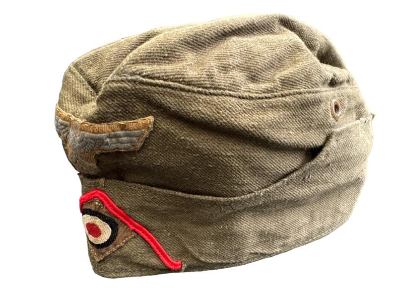 Wehrmacht Heer ( Afrikakorps ) M34 Tropical Overseas Cap – Artillery - Clemens Wagner 1942