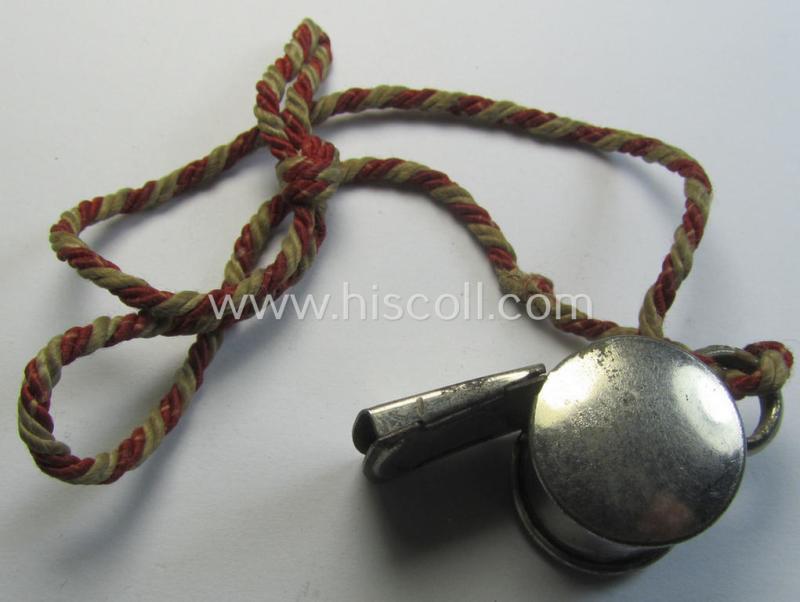 HJ- (ie. Hitlerjugend-) related flute (ie. 'Flöte') showing a  'HJ Raute'