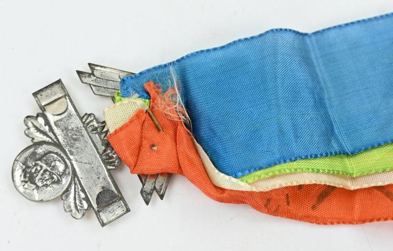 German Pre-WW2 Veteran Badge with ribbons 'Reserve hat ruh'