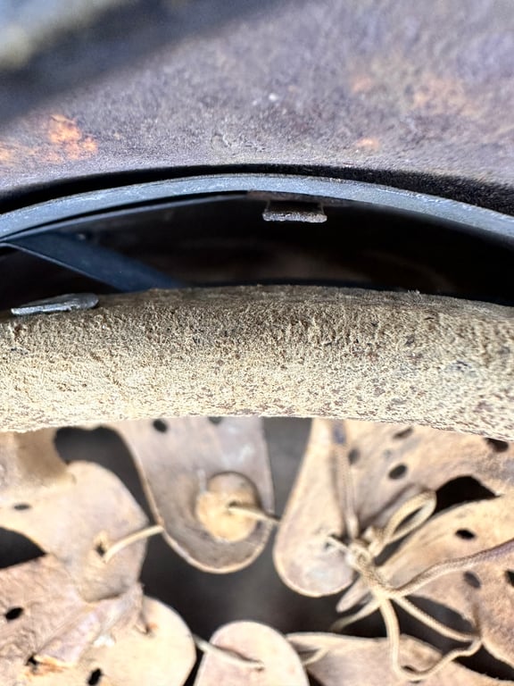 Untouched m42 Camo Helmet.