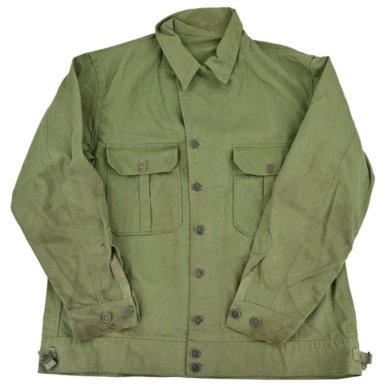 US WW2 HBT Combat Jacket