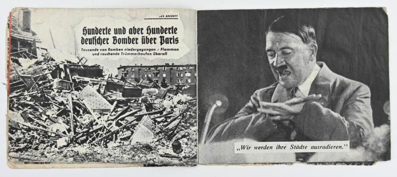 Allied WW2 Droppingsbooklet 'Totaler Krieg'